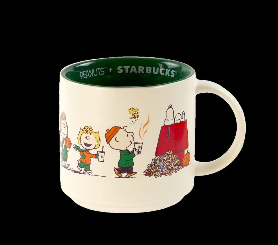 starbucks peanuts mug